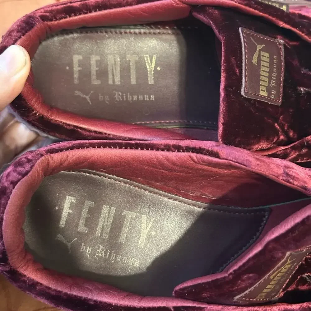 Fenty Puma x Rihanna FW16 Velvet Creepers Royal Purple EU 41 US 10